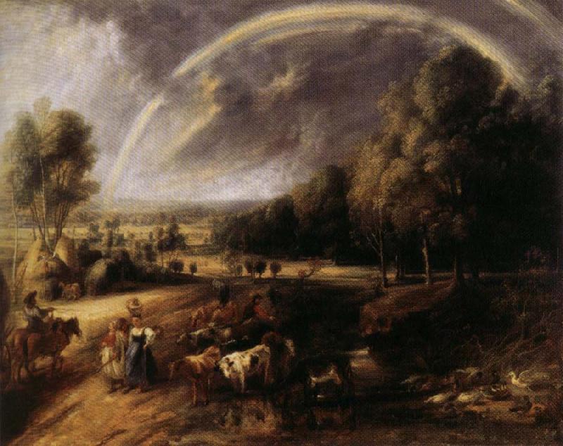 Peter Paul Rubens Landscape with Rainbow France oil painting art